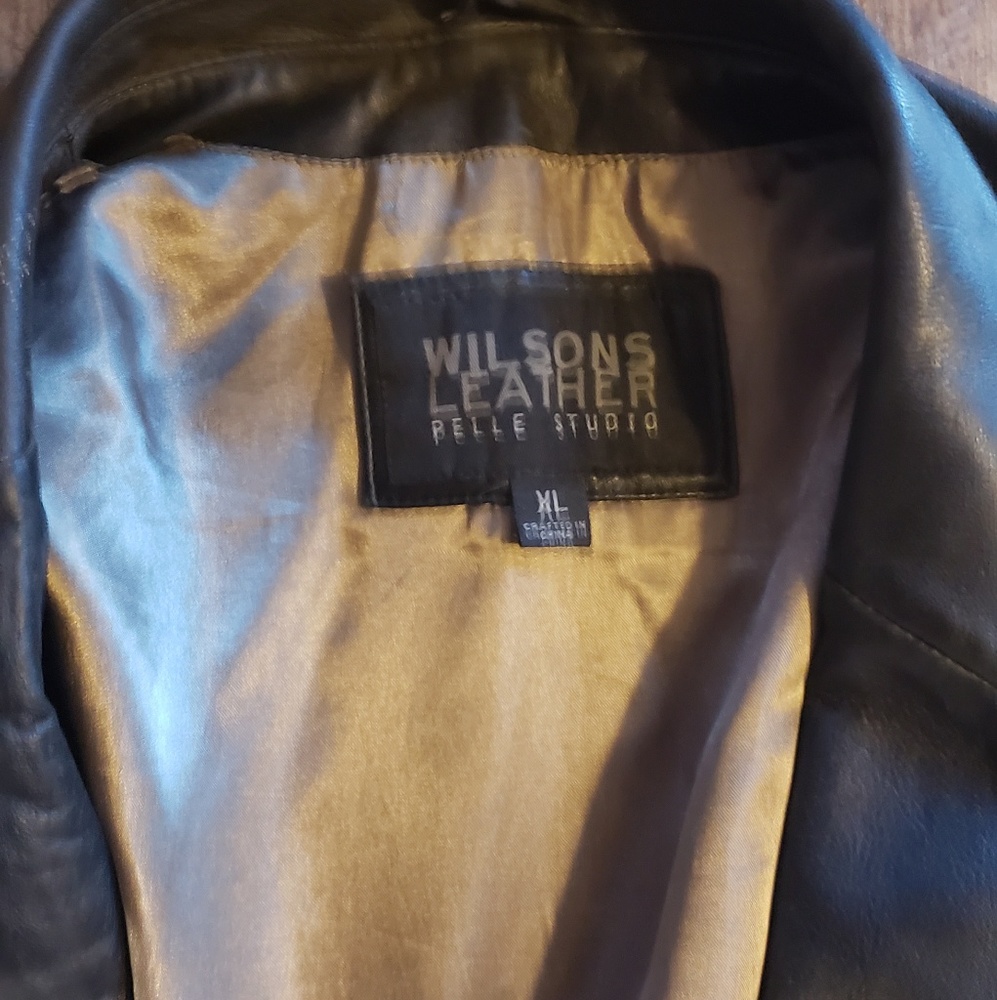 Wilson's leather coat